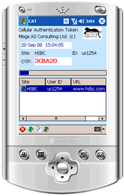 CAT PocketPC Security Token